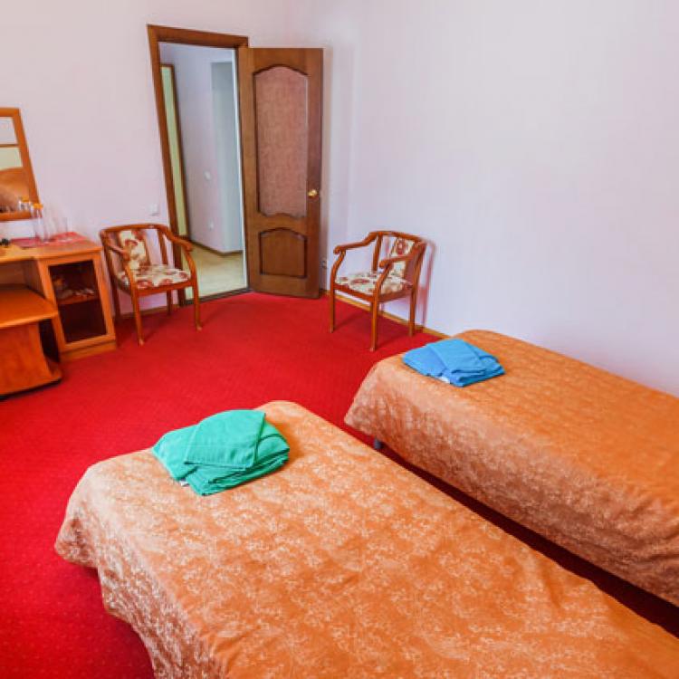 Оснащение 2 местного, 1 комнатного, Стандарта, Корпус 2 санатория Руно в Пятигорске